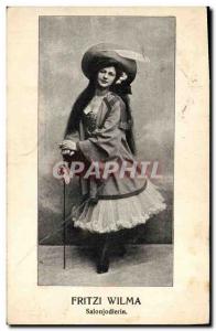 Postcard Old Fritzi Wilma Salonjodlerin