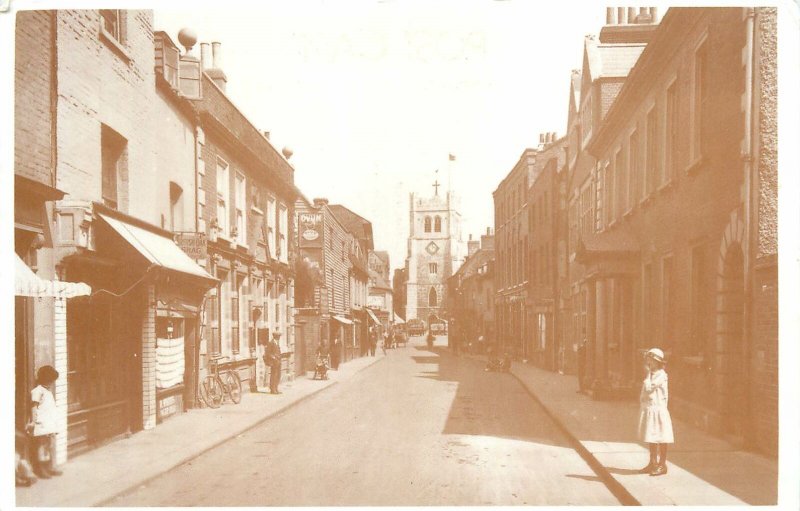 Postcard UK England Waltham Abbey, Essex 1921