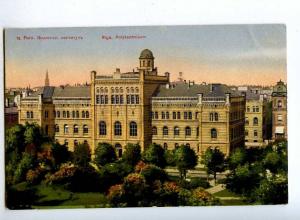 190578 LATVIA RIGA Polytechnic Institute Vintage postcard