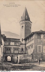 AOSTE, Italy, 1900-1910s ; Church