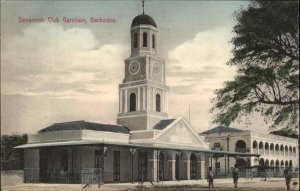 c1910 Postcard Garrison Barbados Savannah Club