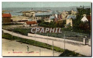 Postcard Old Tregastel Vue Generale