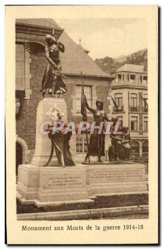 Dinant Postcard Old Memorial War 1914 1918