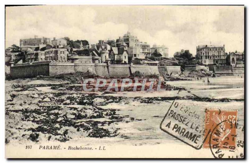 Old Postcard Parame Rochebonne Stamp Daguin