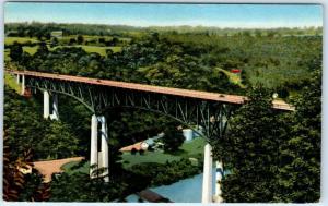 LEXINGTON - RICHMOND, Kentucky  KY-    CLAY'S FERRY BRIDGE   Postcard