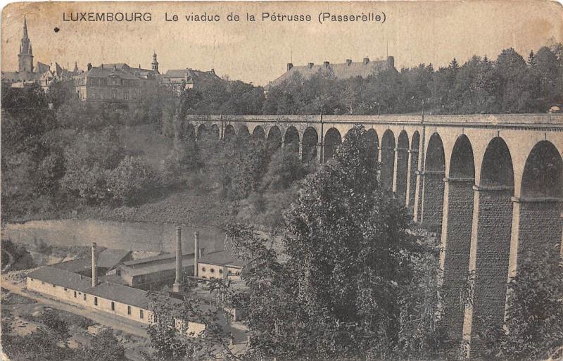 Br35742 Luxembourg Le Viaduc de la Petrusse luxembourg