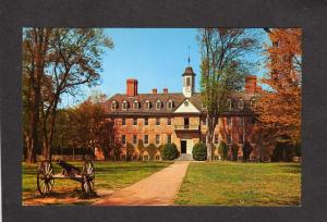 VA Wren Bldg William and Mary College University Williamsburg Virginia Postcard