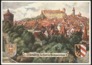 3rd Reich Germany Reichsparteitag Party Rally Nuernberg Castle Propaganda 111305