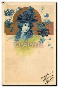 Old Postcard Fantasy Illustrator Woman