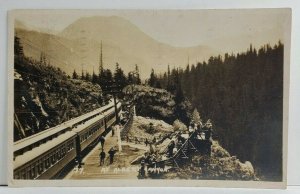 Canada RPPC At Albert Canyon Postcard Q2
