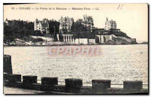 Old Postcard Dinard Pointe de la Malouine