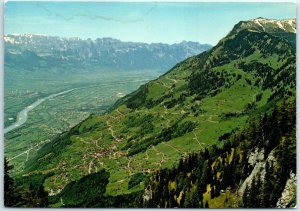 M-23699 Aerial View of Walserheuberg from Triesenburg Austria