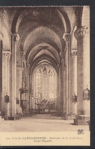 France Postcard - Cite De Carcassonne - Interieur De La Cathedrale V1809