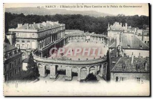 Postcard The Old Nancy Hemicycle of Career and the Government Palace