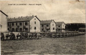 CPA Militaire Camp de La COURTINE - Parc et 2 Brigade (90027)