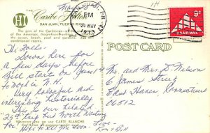 Caribe Hilton Puerto Rico 1973 