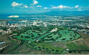 Hawaii Punchbowl Crater National Memorial Cemetery Honolulu Postcard 07.46