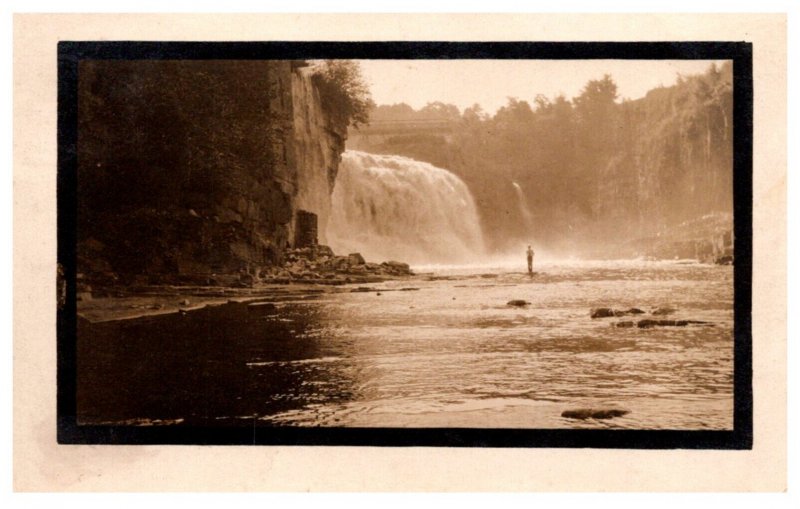 Fly Fishing at Waterfall   RPC