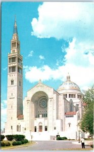 M-42411 View of The National Shrine Of The Immaculate Conception Washington D C