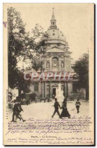 Old Postcard Paris Sorbonne