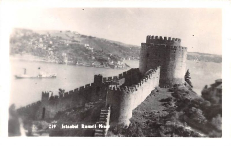 Rumeli Kiser Istanbul Turkey Real Photo Unused 