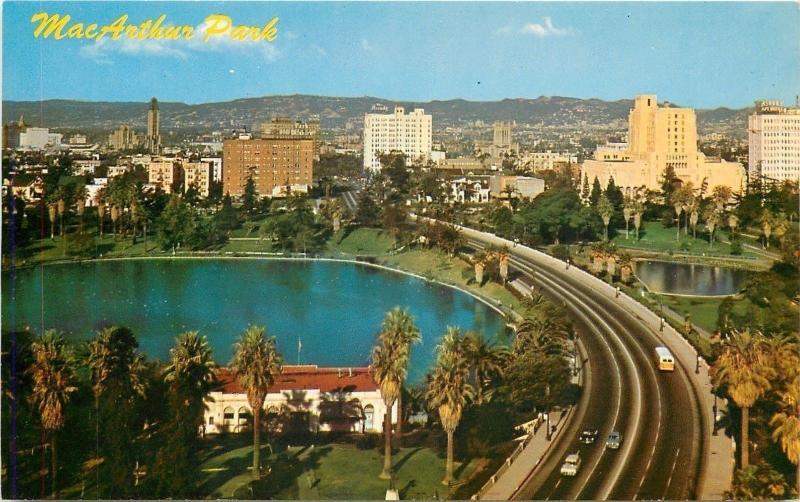 Los Angeles California~Mac Arthur Park~1950s PC