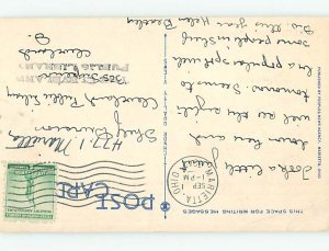 Linen LARGEST RATHBONE ELM TREE Marietta Ohio OH AD6928