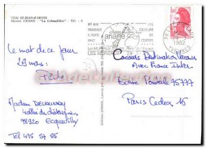 Modern Postcard St Jean d'Arves the big house Cremaillere
