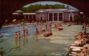 New York Saratoga Springs The Saratoga Spa Pool