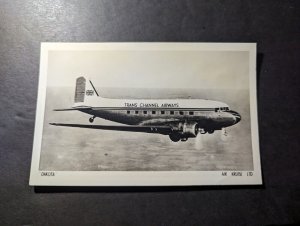 Mint England Aviation RPPC Postcard Dakota Air Kruise LTD