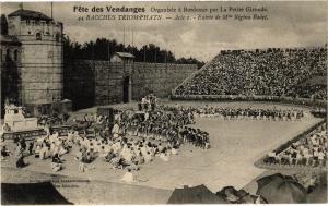 CPA AK Fete des vendanges - Organisée a BORDEAUX (192577)