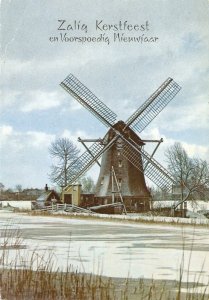 Windmills Set containing six (6) nice modern photo  postcards