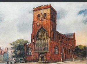 Shropshire Postcard - The Abbey, Shrewsbury    RR410