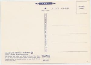 Fraser Canyon Highway, British Columbia, Canada, unused Postcard