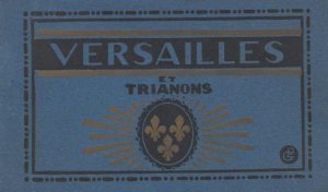 Versailles Et Trianons Antique 12x Postcard Book