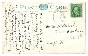 1917 Beaver Dam, Fourth Lake, NY Postcard *5N(3)30