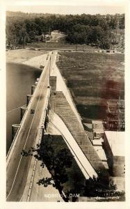 1937 RPPC Postcard; Road over Norris Dam, Anderson/ Campbell Co. TN, Clements