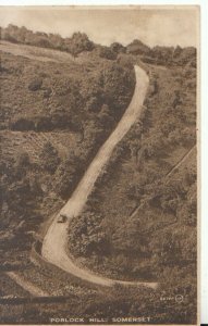 Somerset Postcard - Porlock Hill - Ref TZ5513