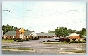Motel~Homestead Motel From Highway Columbus Ohio~Vintage Postcard
