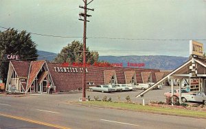 CA, Susanville, California, Frontier Inn Motel, 60s Cars, McGrew Pub No 613227