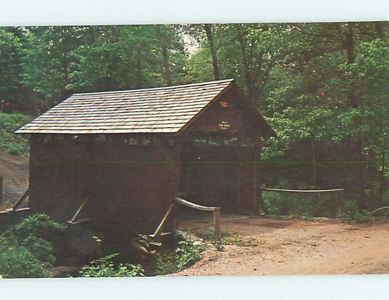 Unused Pre-1980 COVERED BRIDGE Portland Connecticut CT t8043