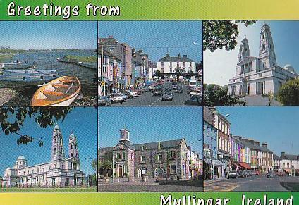 POSTAL B02253: Greetings from Mullingar Ireland.