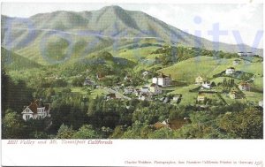 MILL VALLEY MT TAMALPIAS CAL 1910