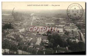 Old Postcard Saint Nicolas du Port Vue Generale