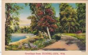 Wisconsin Greetings From Tunnel City