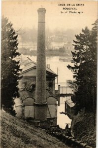 CPA Crue de la SEINE - BOUGIVAL - Le 1 er Fevrier 1910 (247052)