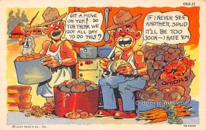 Curt Teich & Co, Inc, Walters Military Comic Unused 