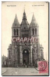 Old Postcard Bonsecours basilica