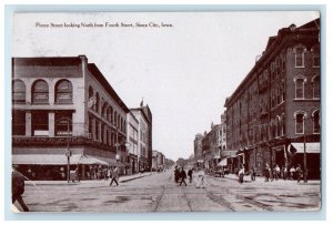 1908 Pierce Street, Sioux City, IA Lawton Iowa IA Posted Antique Postcard