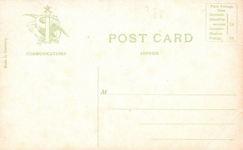 Vintage Postcard 1910's Ellis Island New Immigration Building New York ...